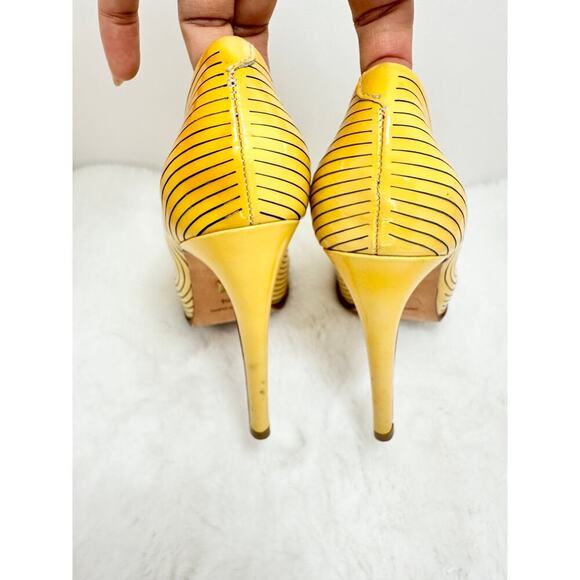 Pour La Victoire, Yellow Women's Shoes, Heels Size 6.5 US - Picture 4 of 15